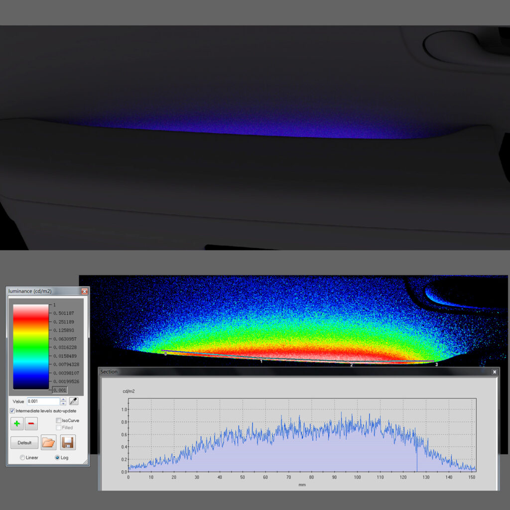 KEPO Light Distribution Analysis - Sensor Frontal - Door Handrail